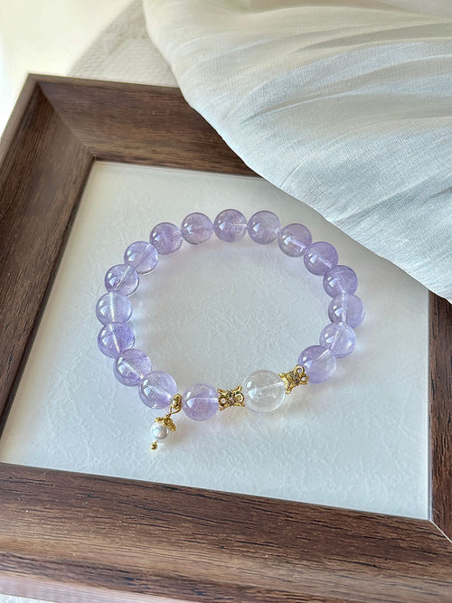 Lavender Amethyst Bracelet